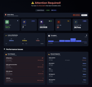 Tracekit - Lightweight Application Performance Monitoring (APM) platform with distributed tracing.